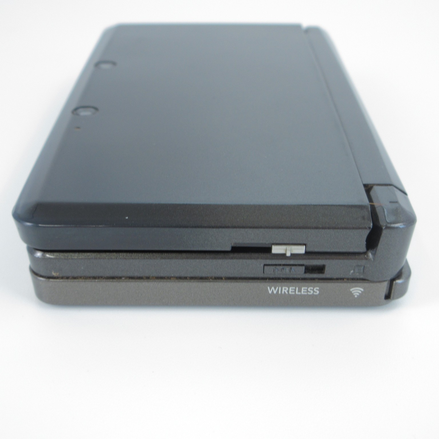 【Very Good】Nintendo 3DS Cosmo Black Console ONLY Japanese Edition #Ret0828/03