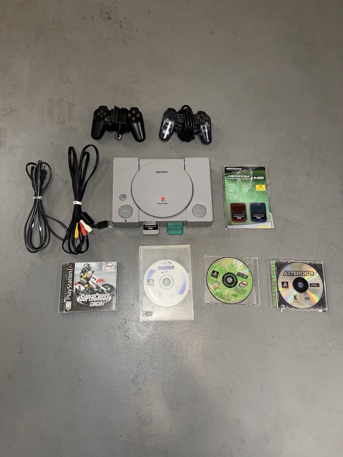 Sony PlayStation 1 In Excellent Working Condition With 4 Games