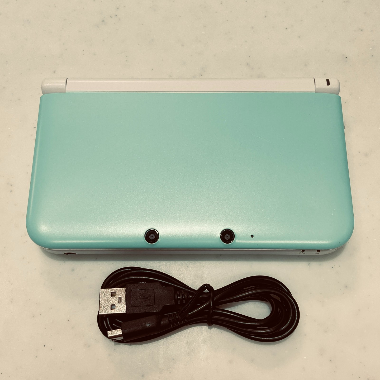Nintendo 3DS LL XL Mint White Region Free English Console Tested Ready To Play