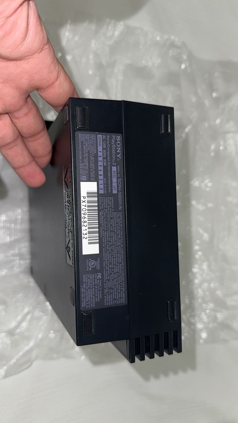 Sony PlayStation 2 Console – Black (SCPH-50001)