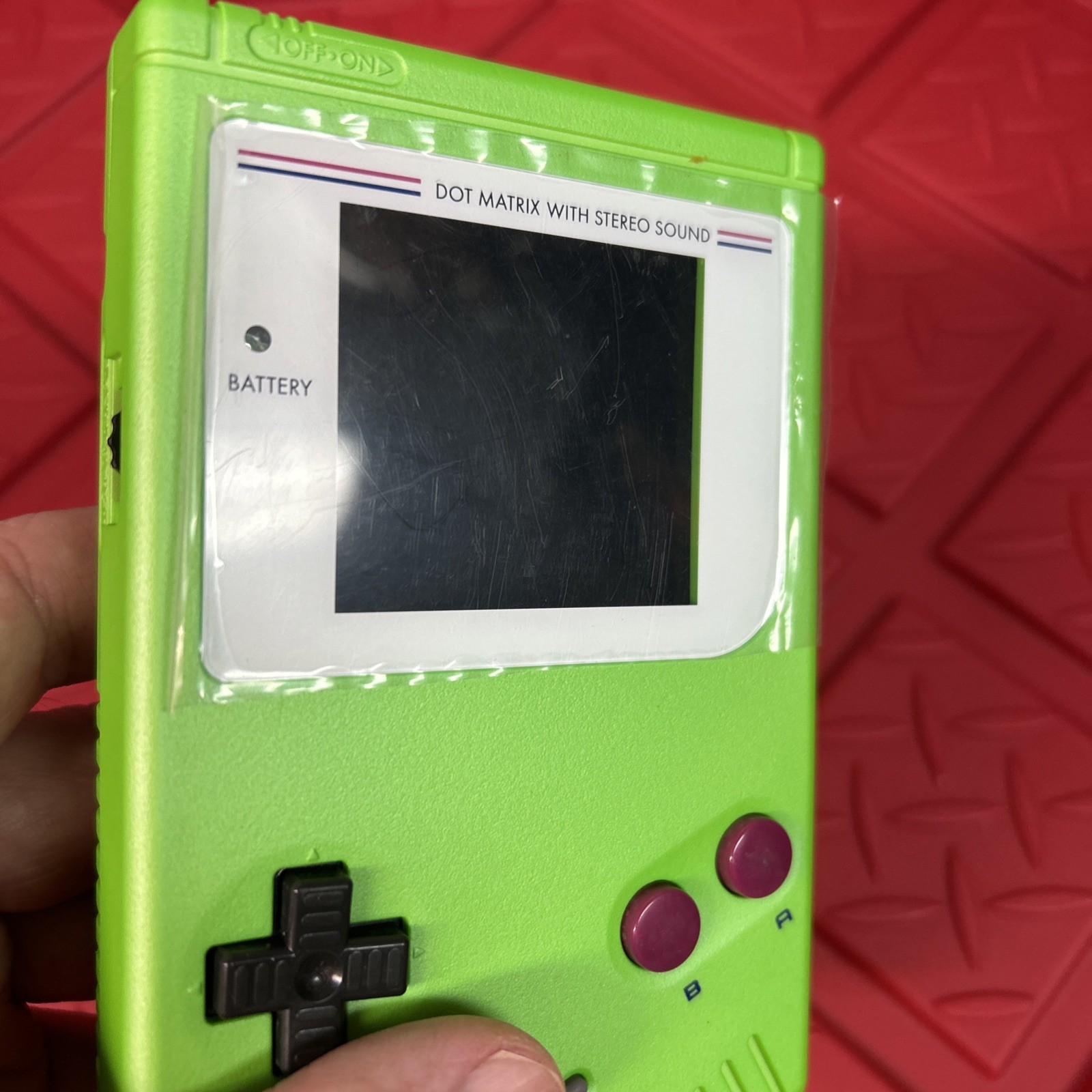 Custom Nintendo Game Boy DMG-01 – V5 IPS Backlit Screen – Cleaned & Serviced