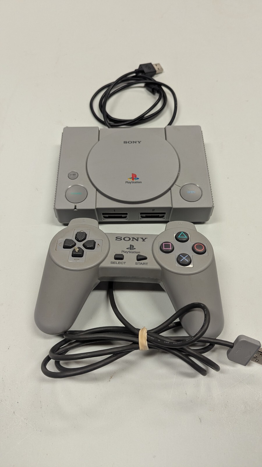 Sony PlayStation Classic Model SCPH-1000R With One Controller Tested Works