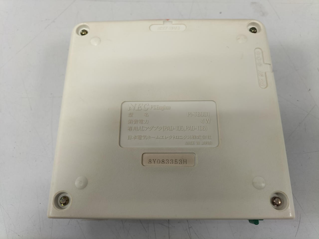 PC Engine Model PI TG001 NEC