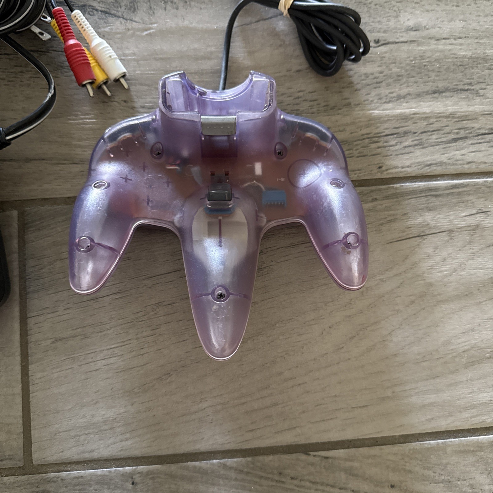 Nintendo 64 N64 Original System Console With 1 Original Controllers & Hook Ups