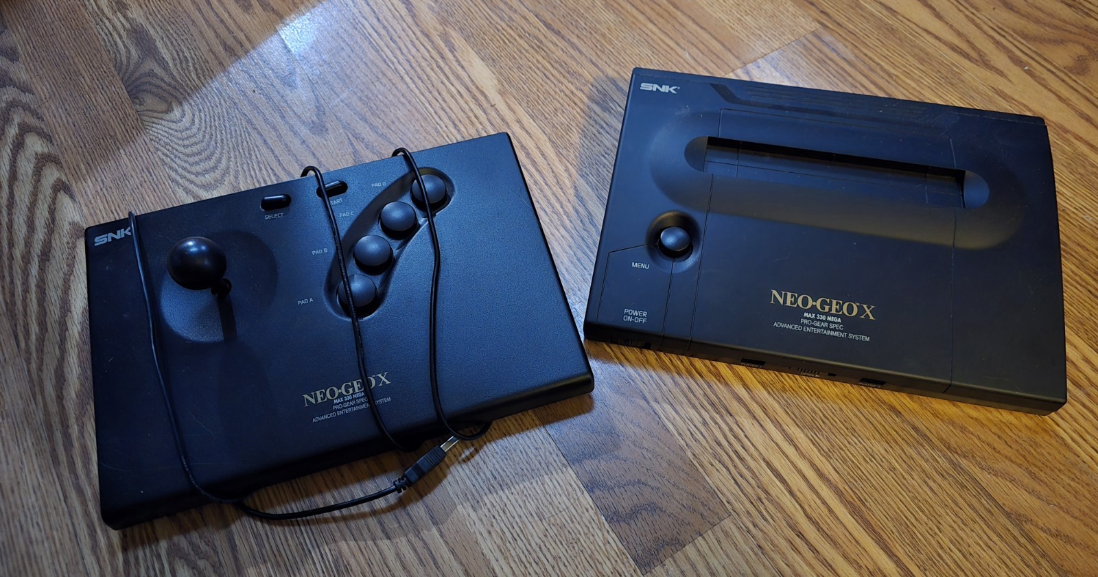 SNK NEO GEO X – Console And Joystick Only No Chords