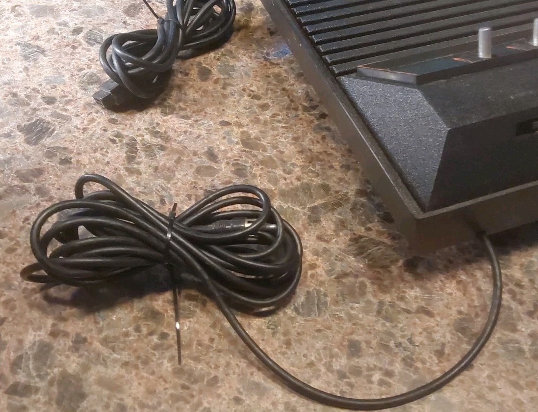 Vintage Atari CX 2600A Game Console With 2 Joy Sticks, 2 Paddles, Power…