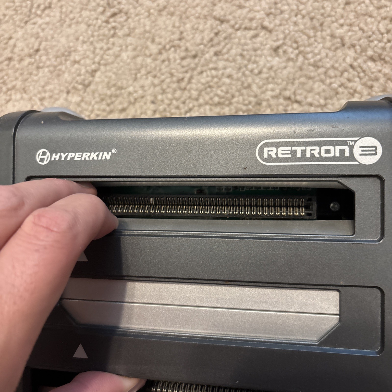 BROKEN Hyperkin Retron 3 Console For Parts NOT WORKING
