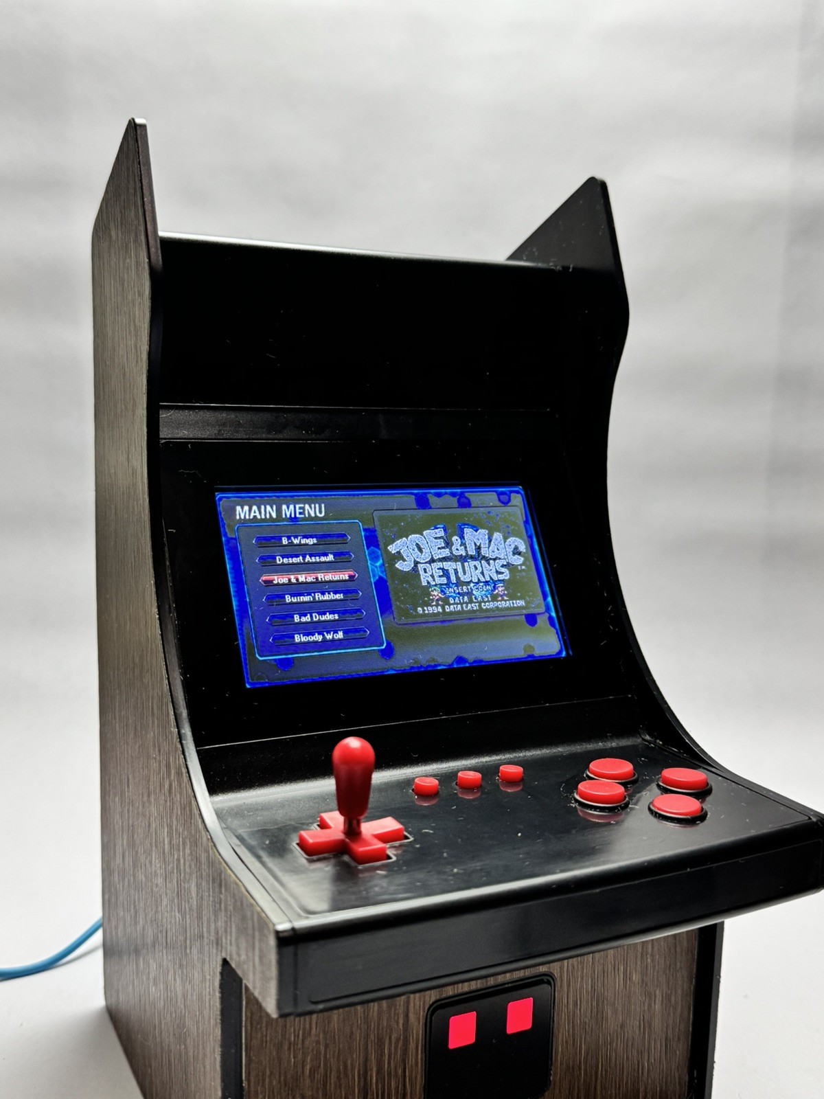 My Arcade Data East CUSTOM Classics 10″ Inch Mini Arcade Machine Cabinet games