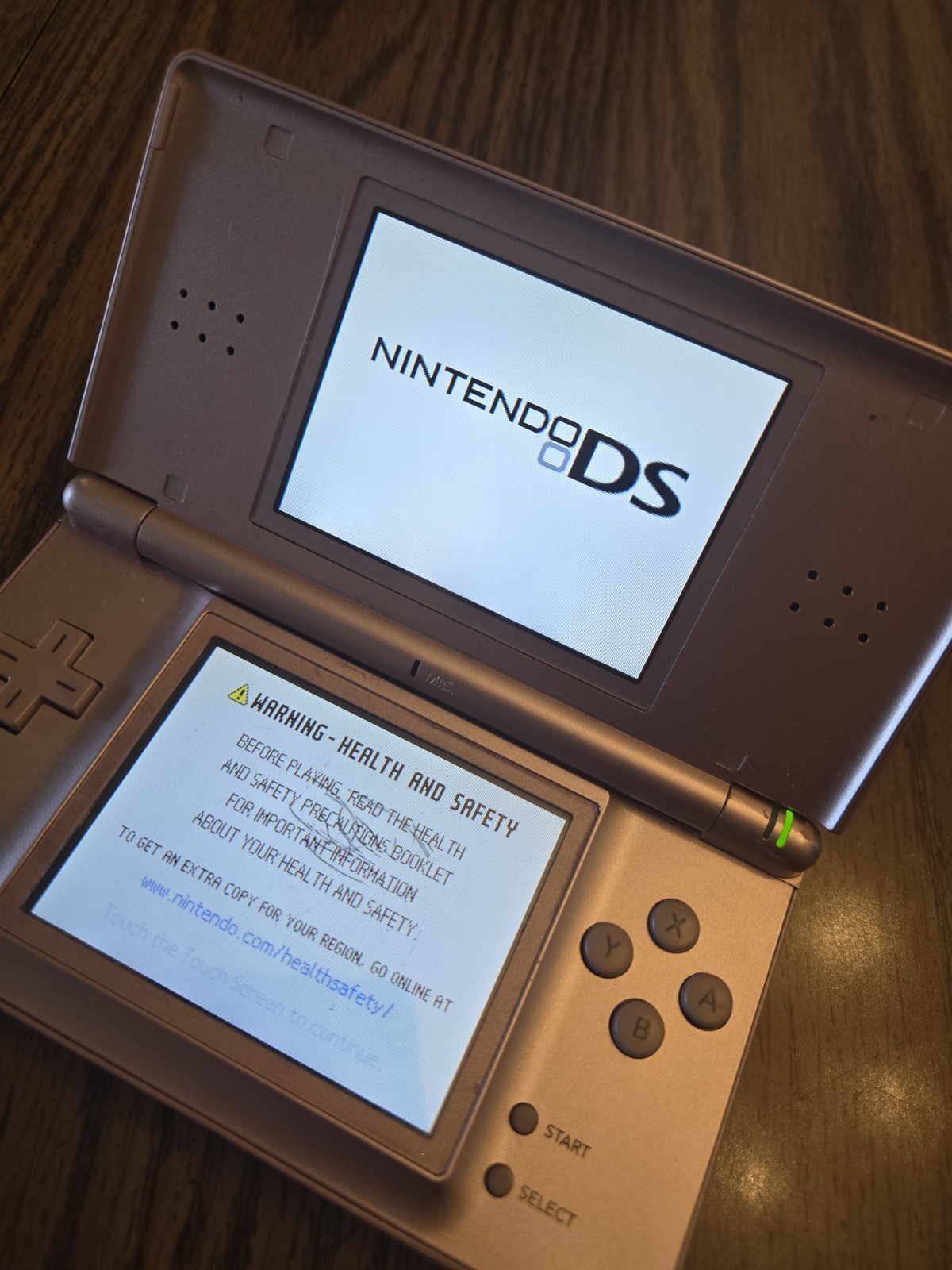 Nintendo Ds Lite Metallic Pink, Console Only, No Stylus No Charger TESTED WORKS