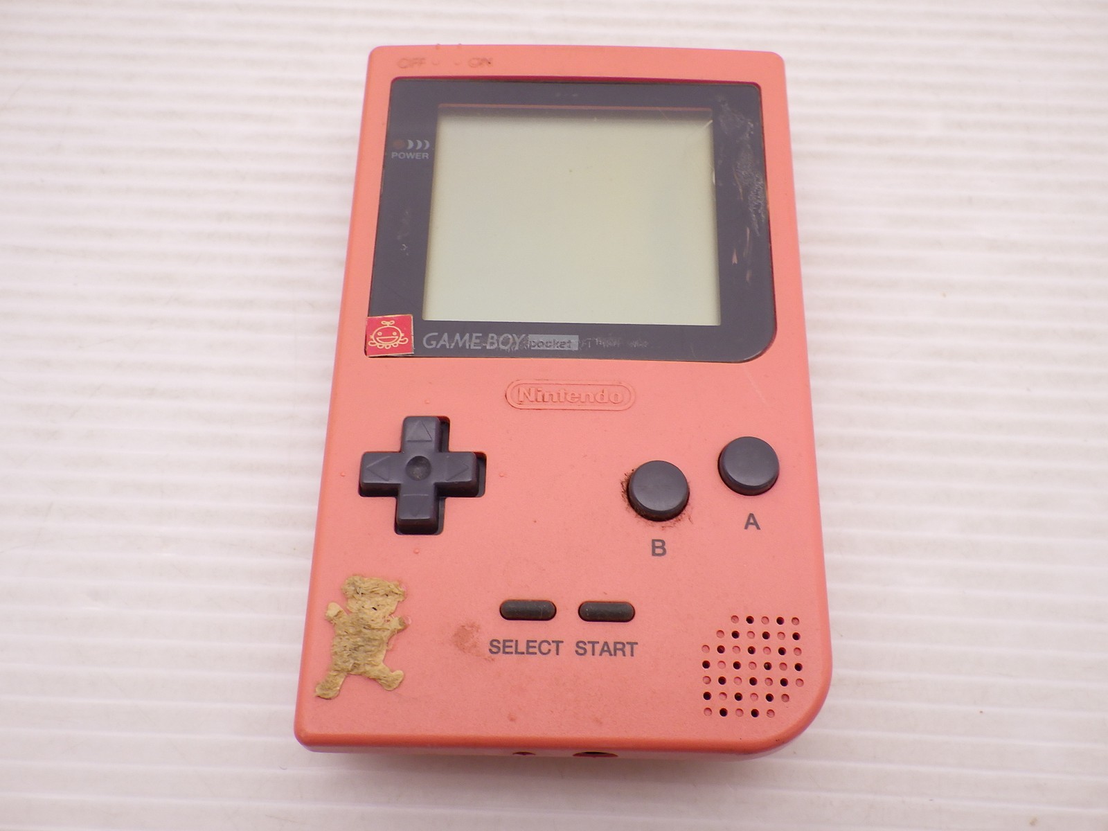 AS IS-Game Boy Pocket Console (MGB-001 / Pink) GameBoy JP GAME. 9000025695145