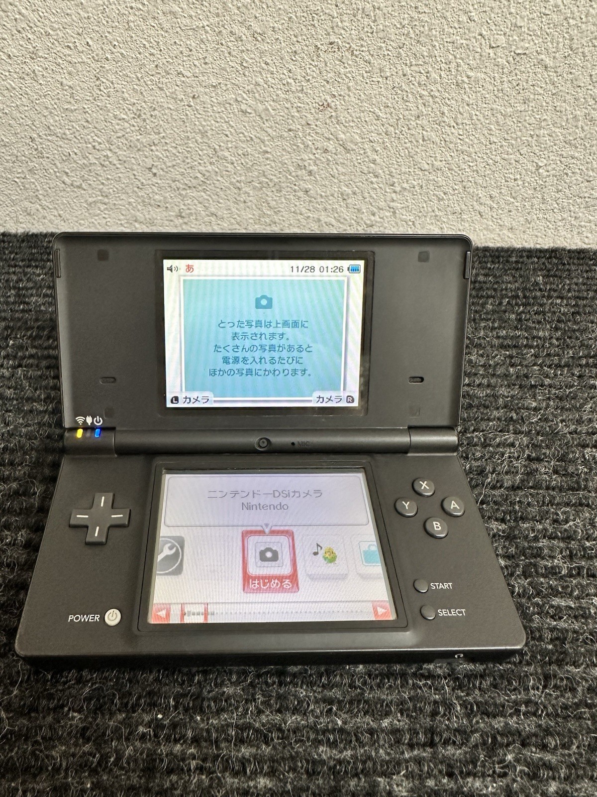 Nintendo DSi Console Launch Edition Black Japan Model