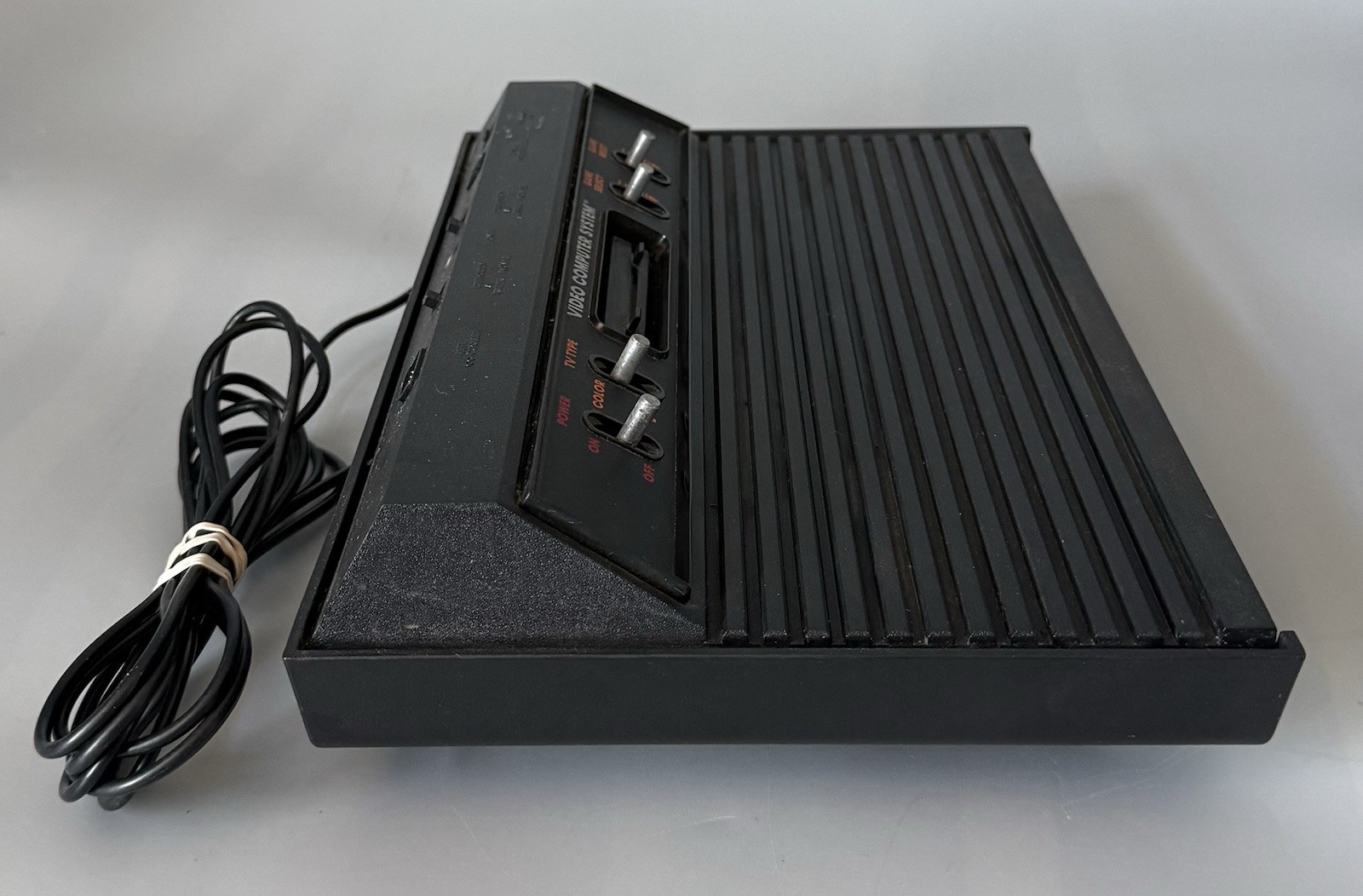 Atari 2600 4-Switch Darth Vader Console — Tested/Working w/ Accessories
