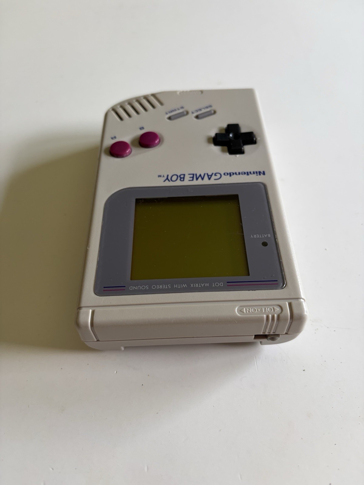 Professionally Restored OEM Original Game Boy DMG-01 Console Handheld