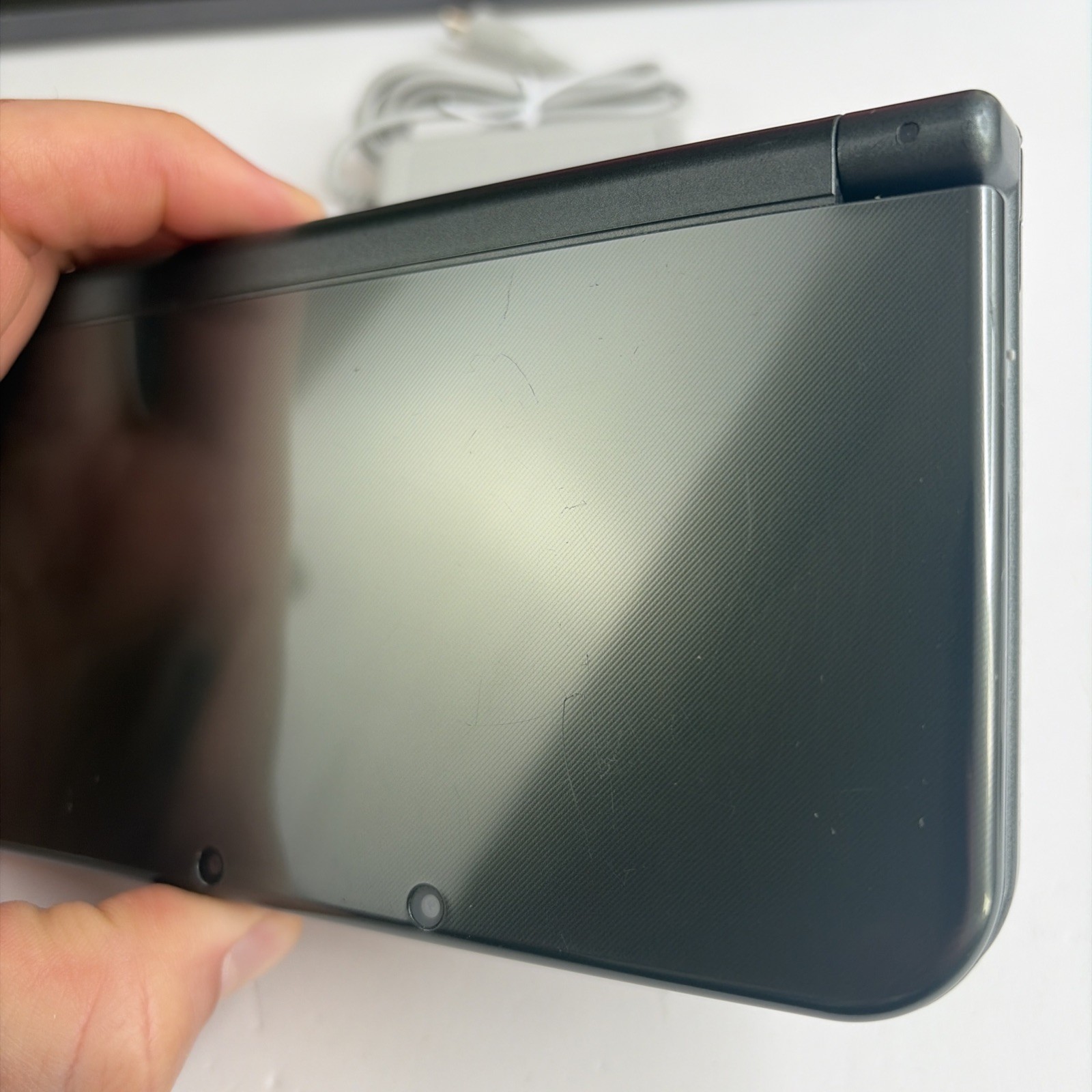 New Nintendo 3DS XL Gray Black Console, Charger Stylus Top IPS US Version