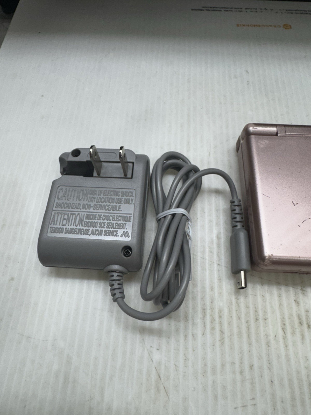 Nintendo DS Lite Video Game Handheld Console – Metallic Rose Tested Acceptable