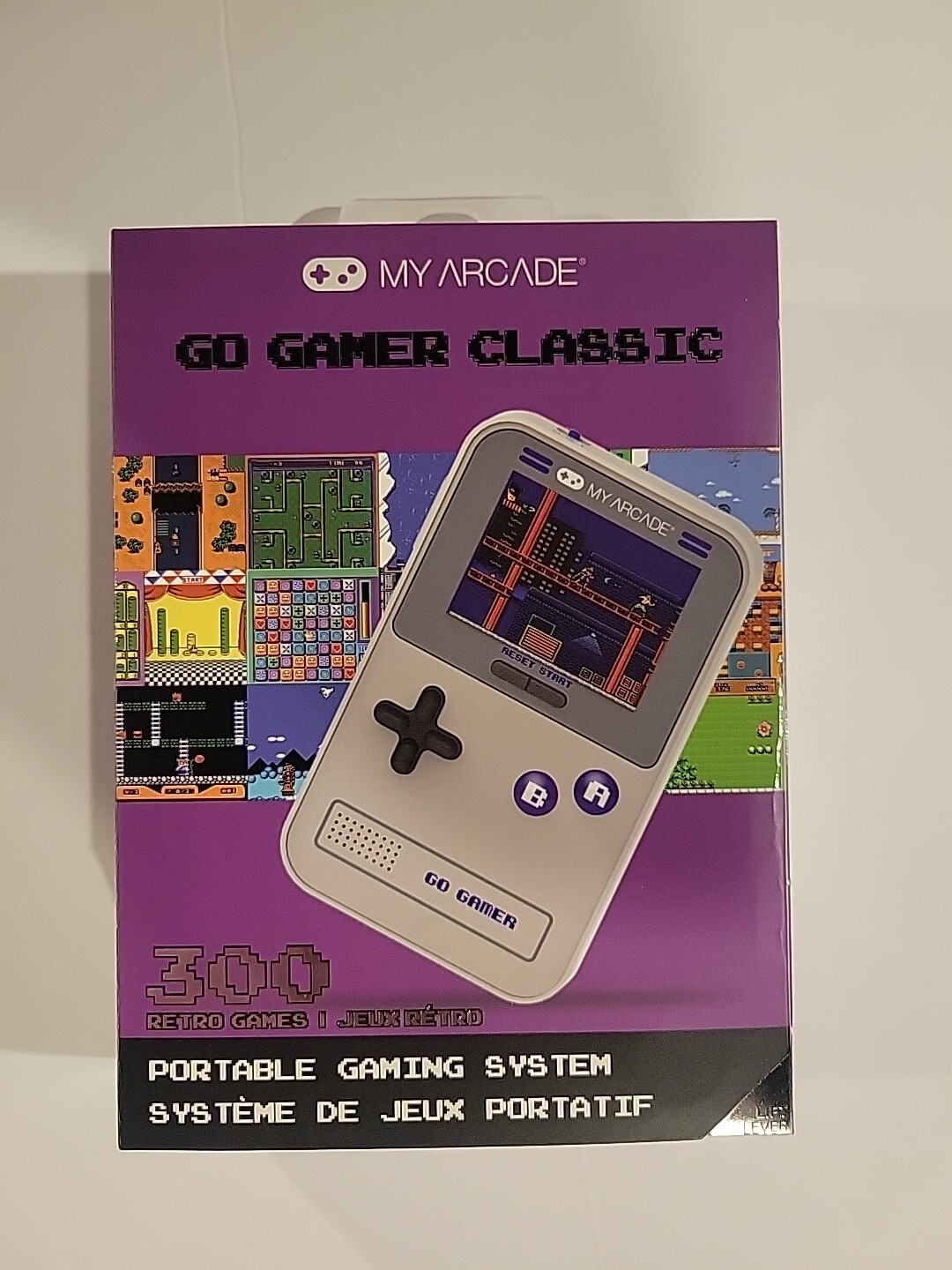 My Arcade DGUN-3910 Go Gamer Classic Portable Electronic Game Console New