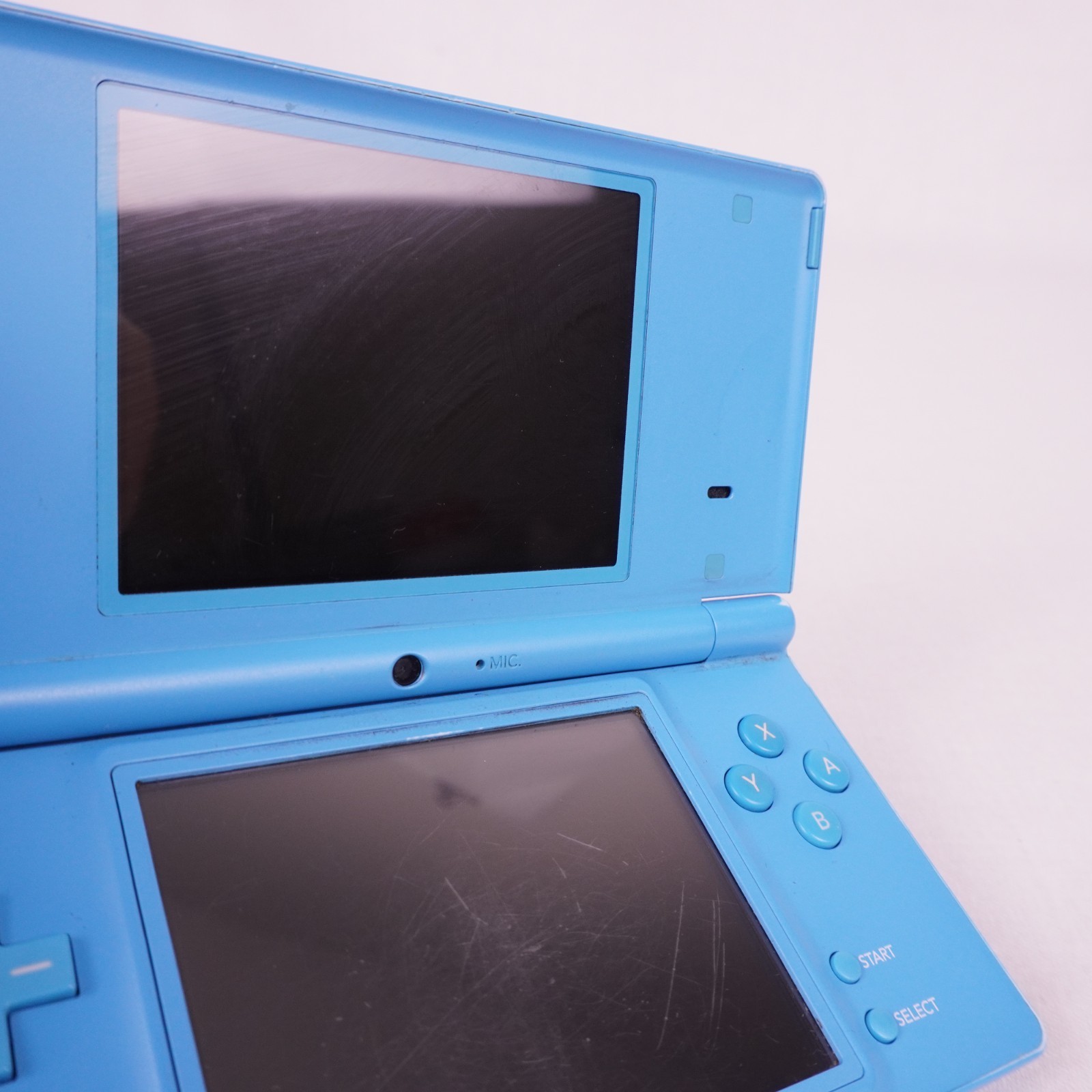 Nintendo DSi Teal Blue Bundle W/ Stylus Tested & Working