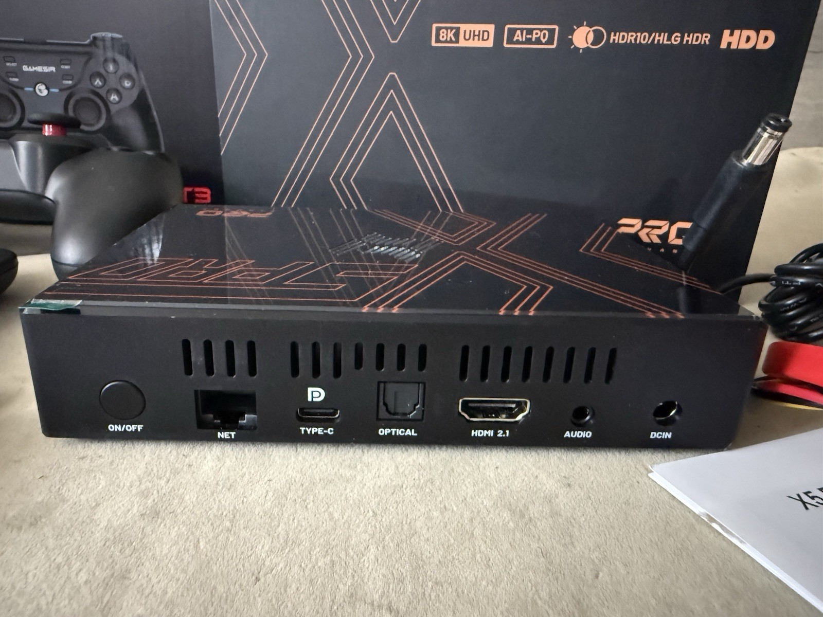 Kinhank Super Console X5 PRO Retro Android Gaming 4TB Controller Acces G1N