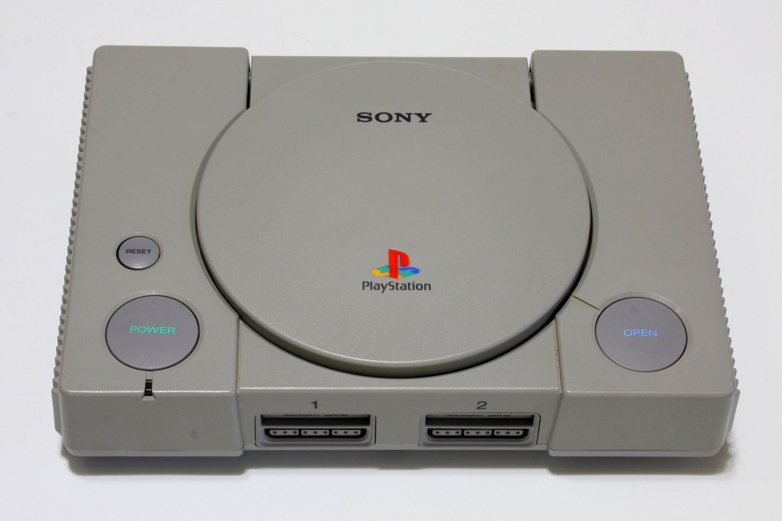 Playstation Console Original Bundle 2 Controllers, Cords, 1 Game, & Memory Card