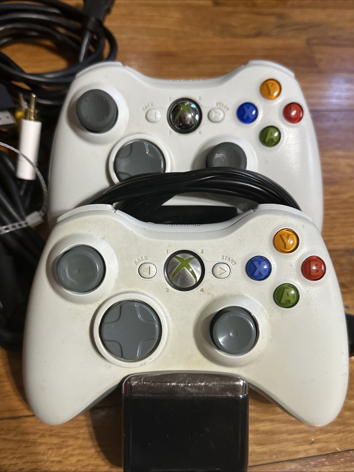Microsoft Xbox 360 20GB Console bundle No Power Cord