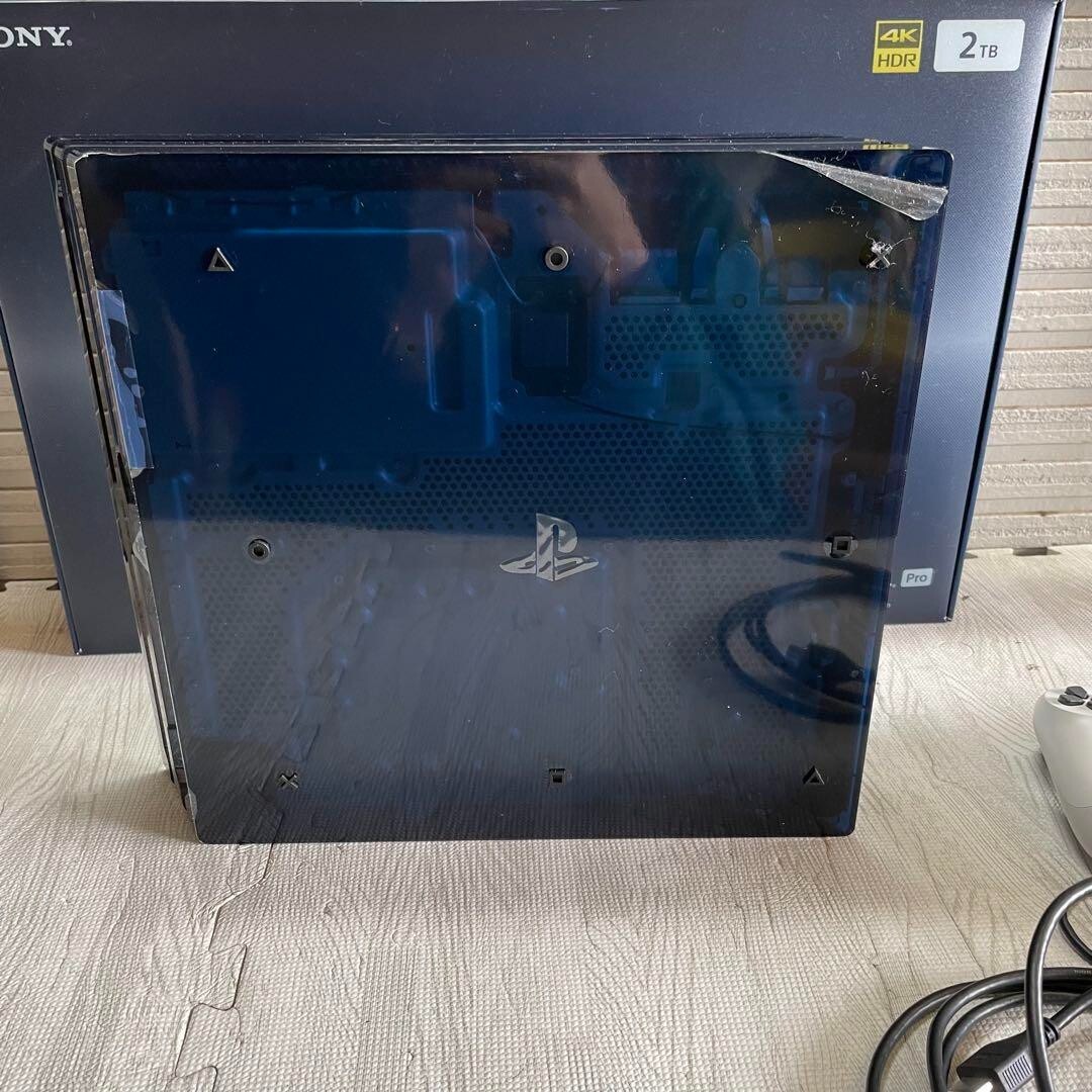 PS4 500 Million Limited Edition 2TB Console PlayStation4 Pro CUH-7100B A50 W/BOX