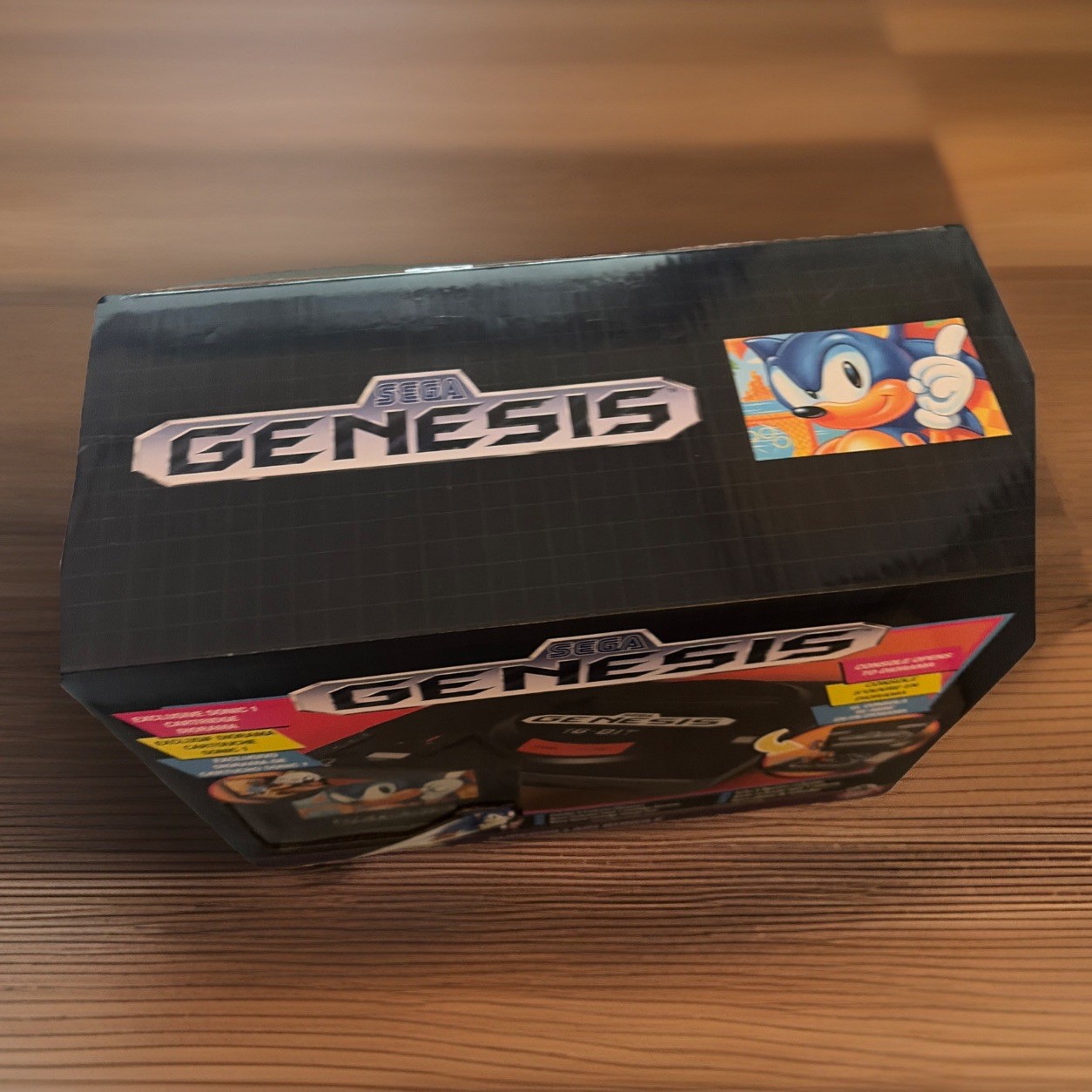SEGA Genesis 16-Bit Home Console Bundle, Black, HDMI, Wi-Fi, 720p HD
