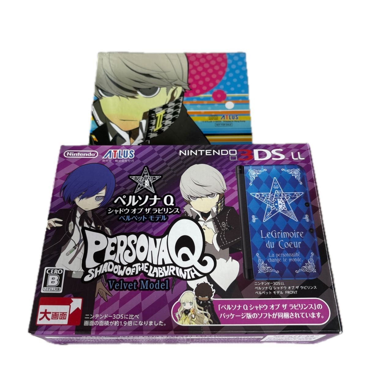 Nintendo 3DS Persona Q Shadow of the Labyrinth Velvet Model Console New Japan