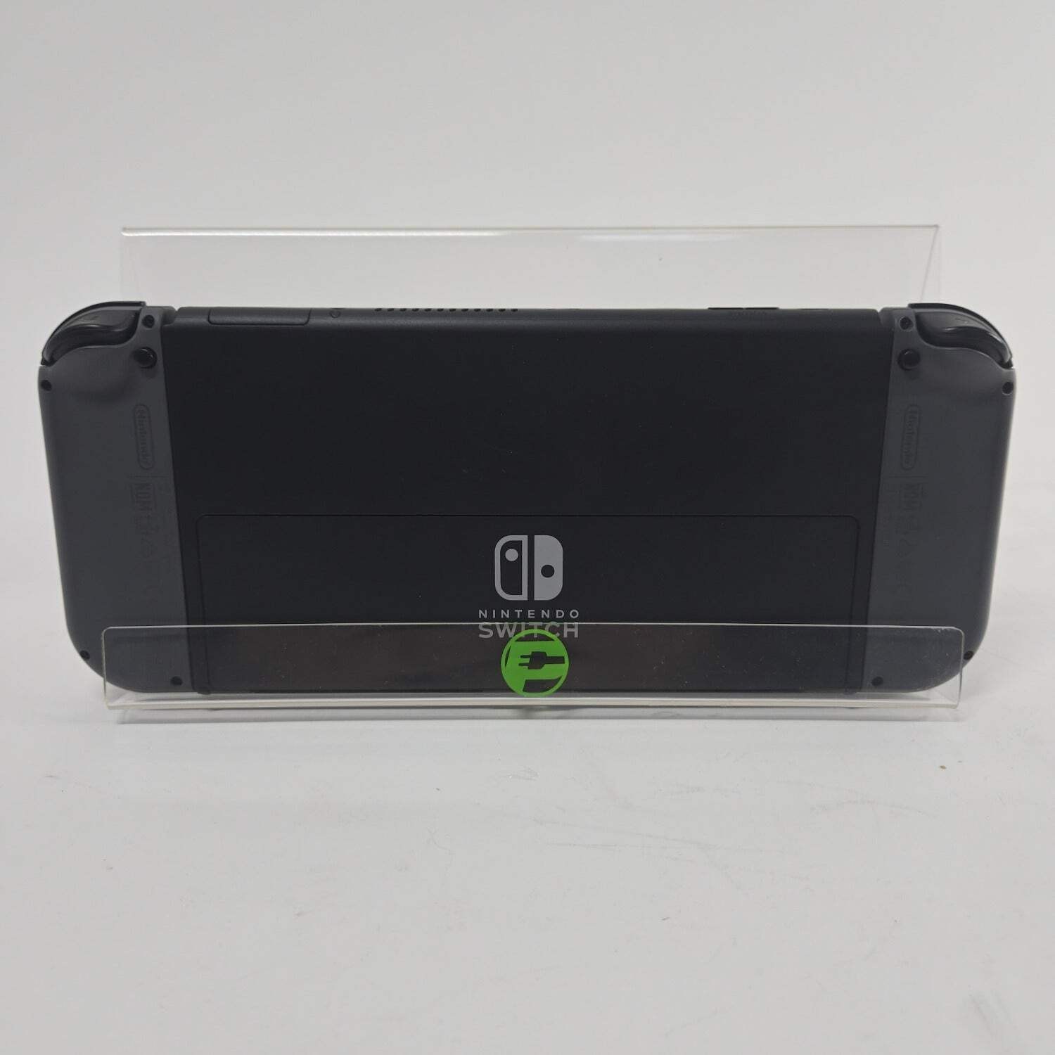 Nintendo Switch OLED Console Gaming System HEG-001 Gray with Super Smash JoyCons