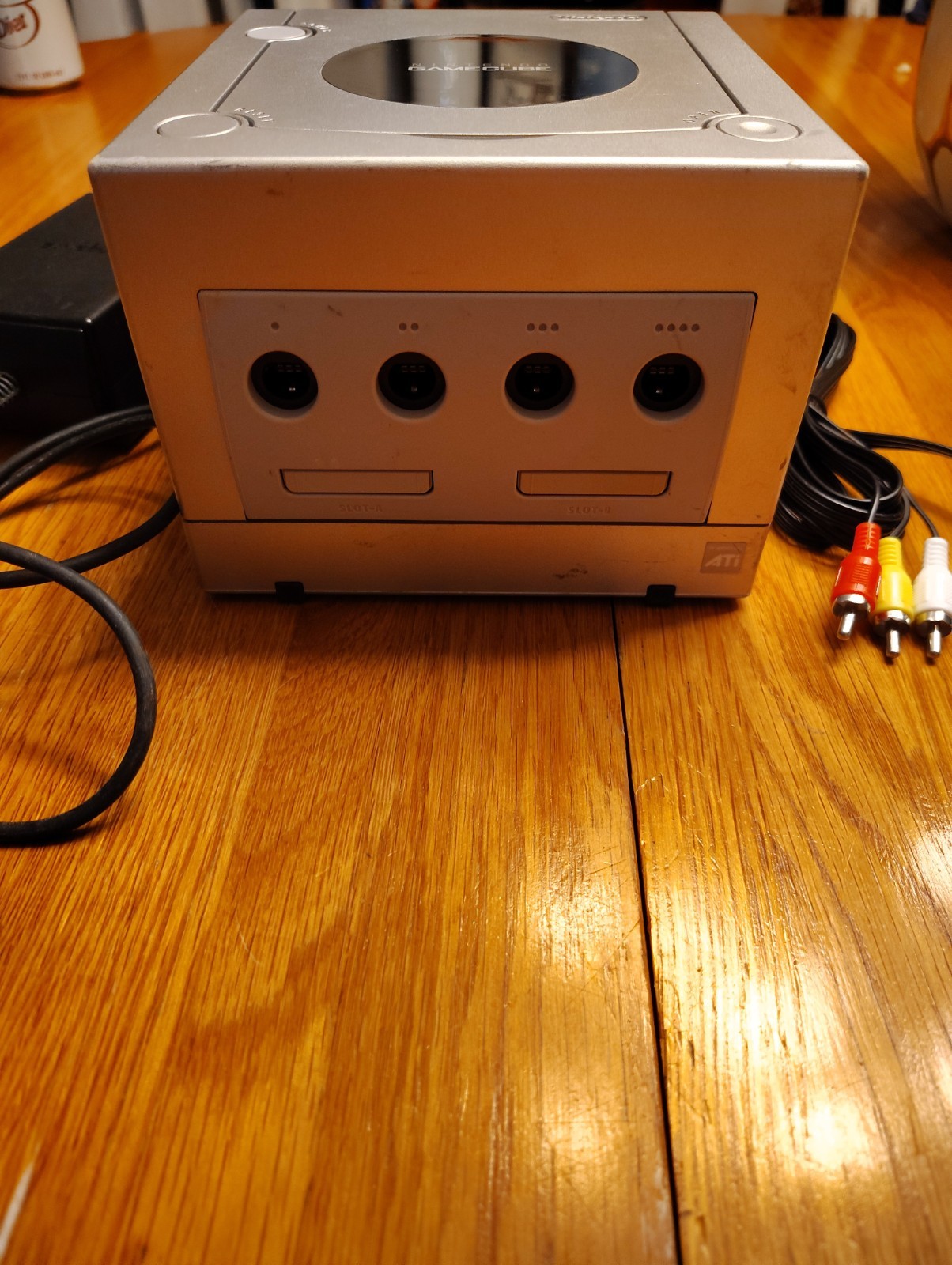 Nintendo DOL-101 GameCube Console & Cables – Platinum Silver TESTED/WORKS