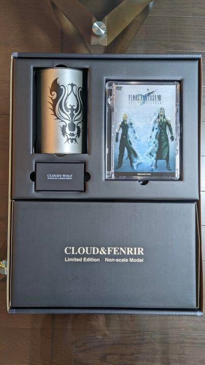 PS Final Fantasy VII FF7 Advent Children Adbent Pieces Limited BOX Cloud figure