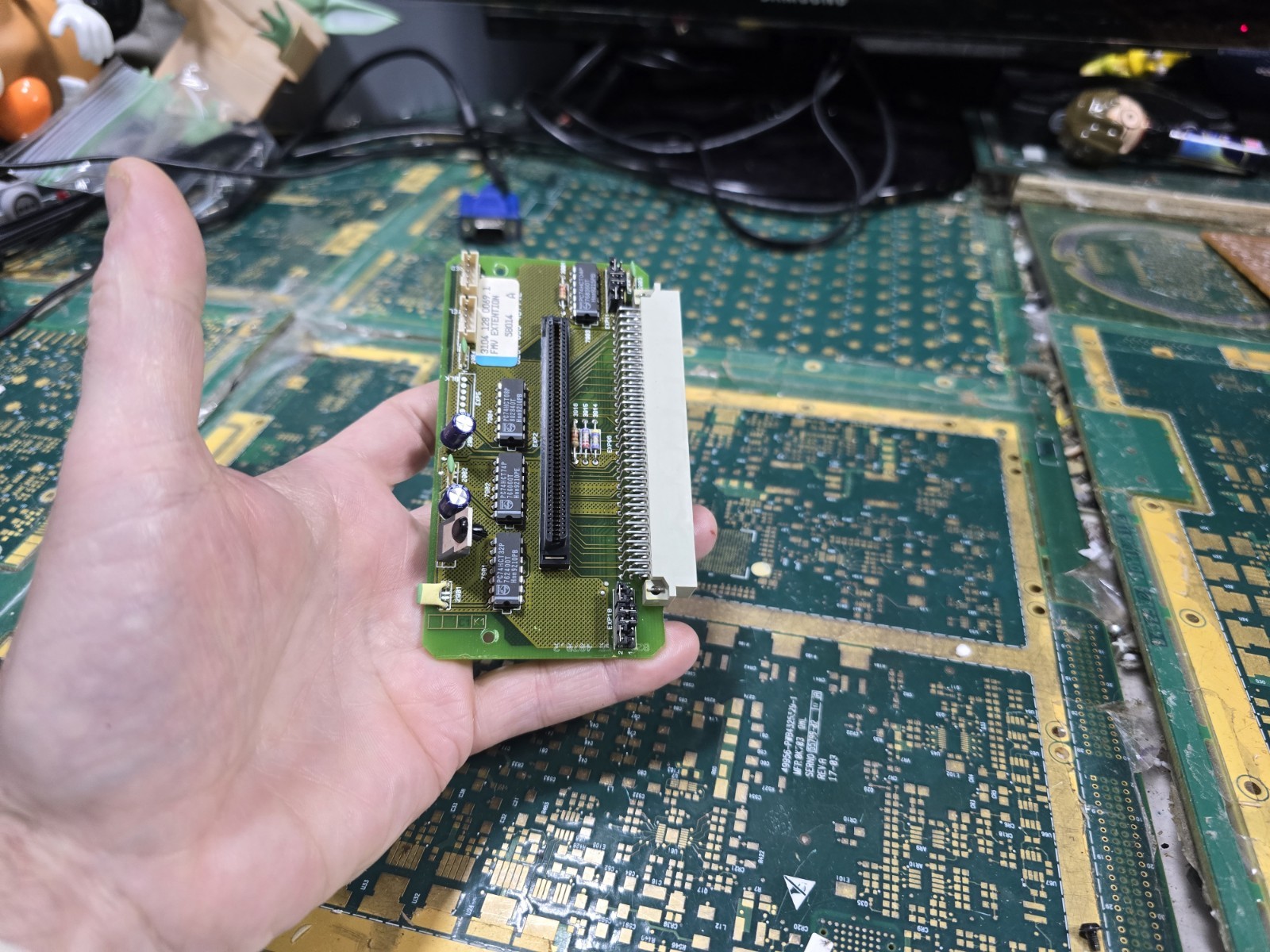 Philips CDI 910 EXACT Expansion Input Board-Not Tested-Intact-PARTS-READ ALL