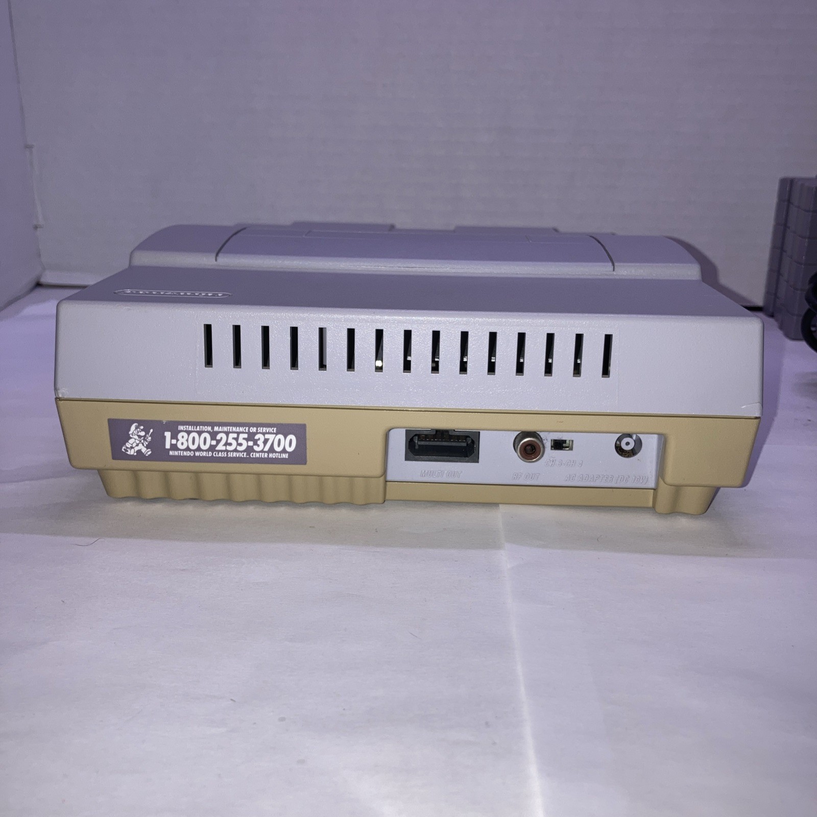 SuperNintendo SNES SystemConsole Bundle W/Controller Wires Sport Games AllTested