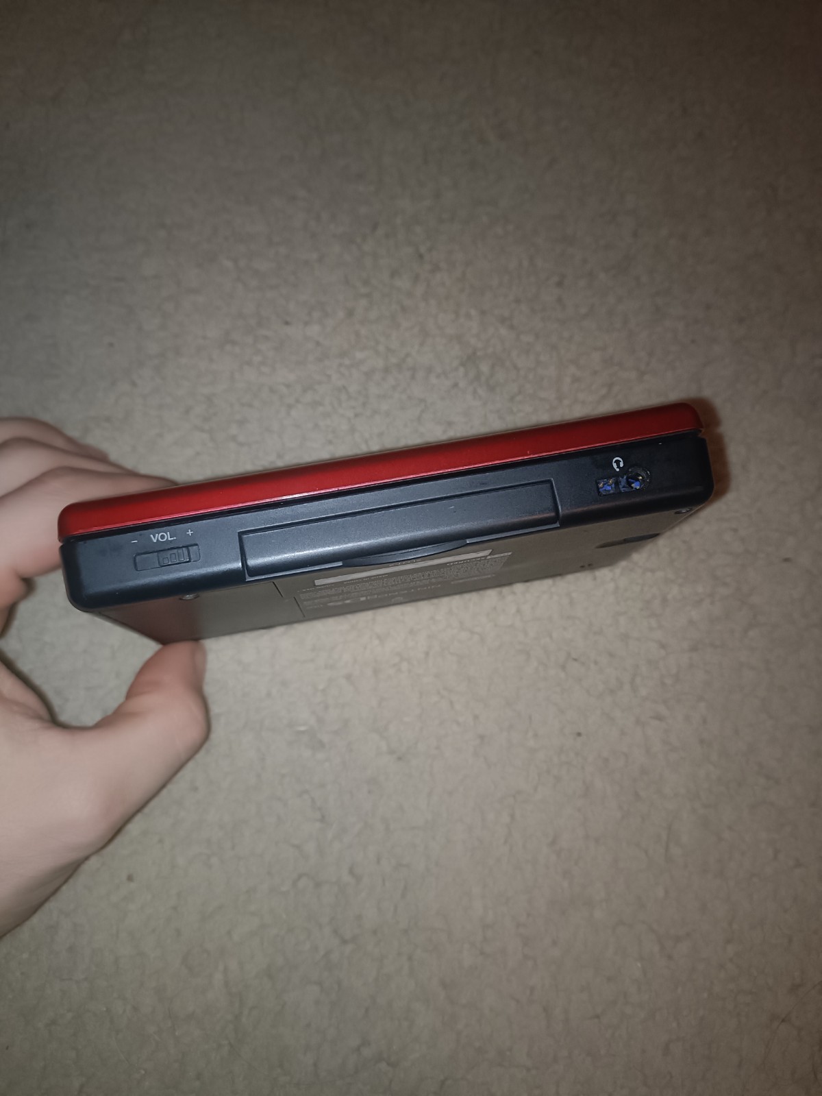 Nintendo DS Lite Crimson Handheld System – Red/Black