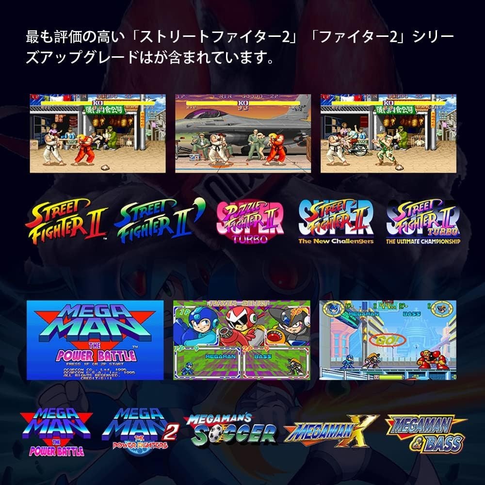 CAPCOM RetroStation Fight Stick Included Arcade Controller USB PC PS3 PS4