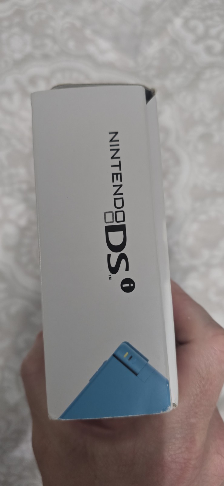 Nintendo DSi Teal Blue Complete Cib Plus Protector And Car Charger