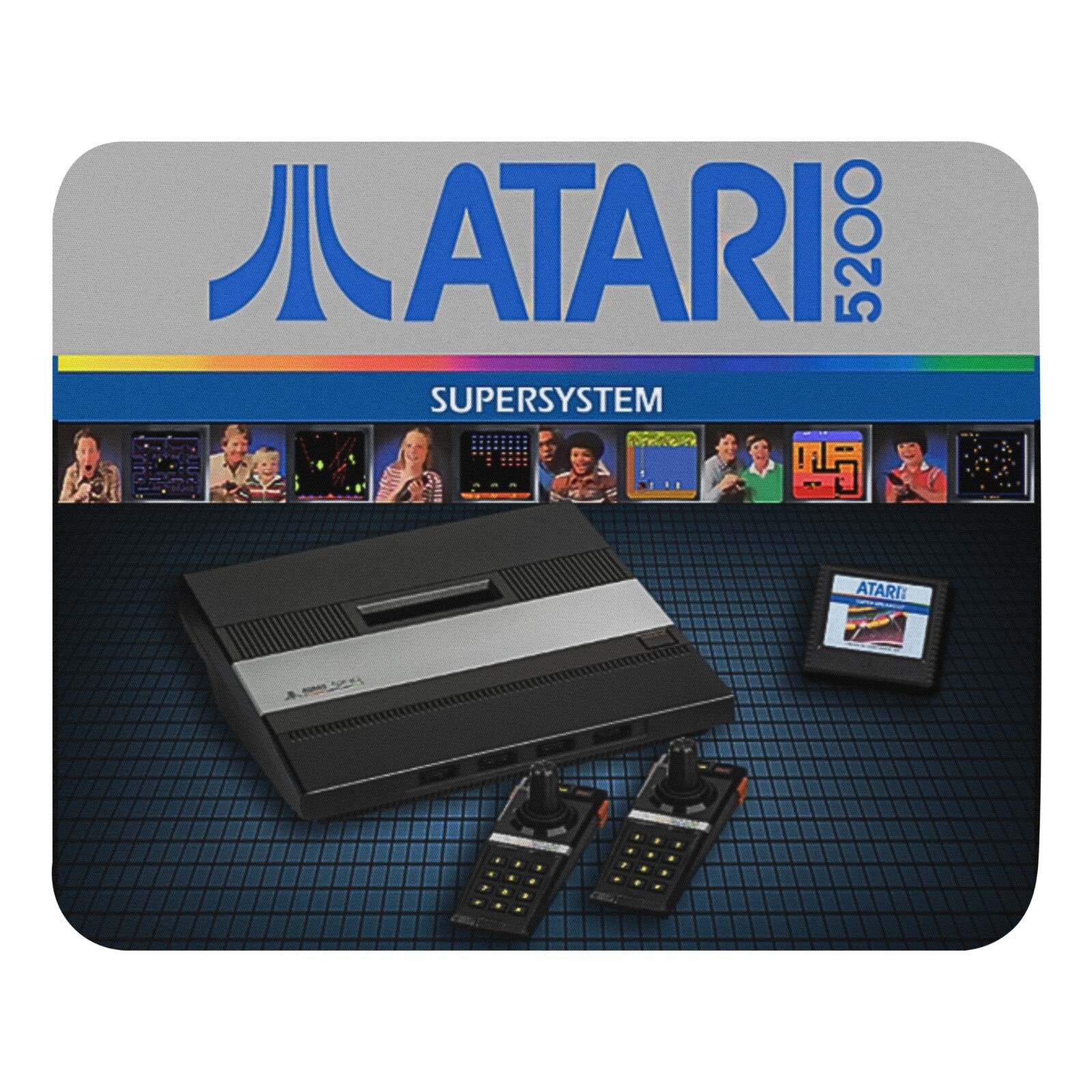 Atari 5200 Mouse Mat retro gaming- Mouse Pad NEW 9.5″ x 7.75″ Non Slip Gaming