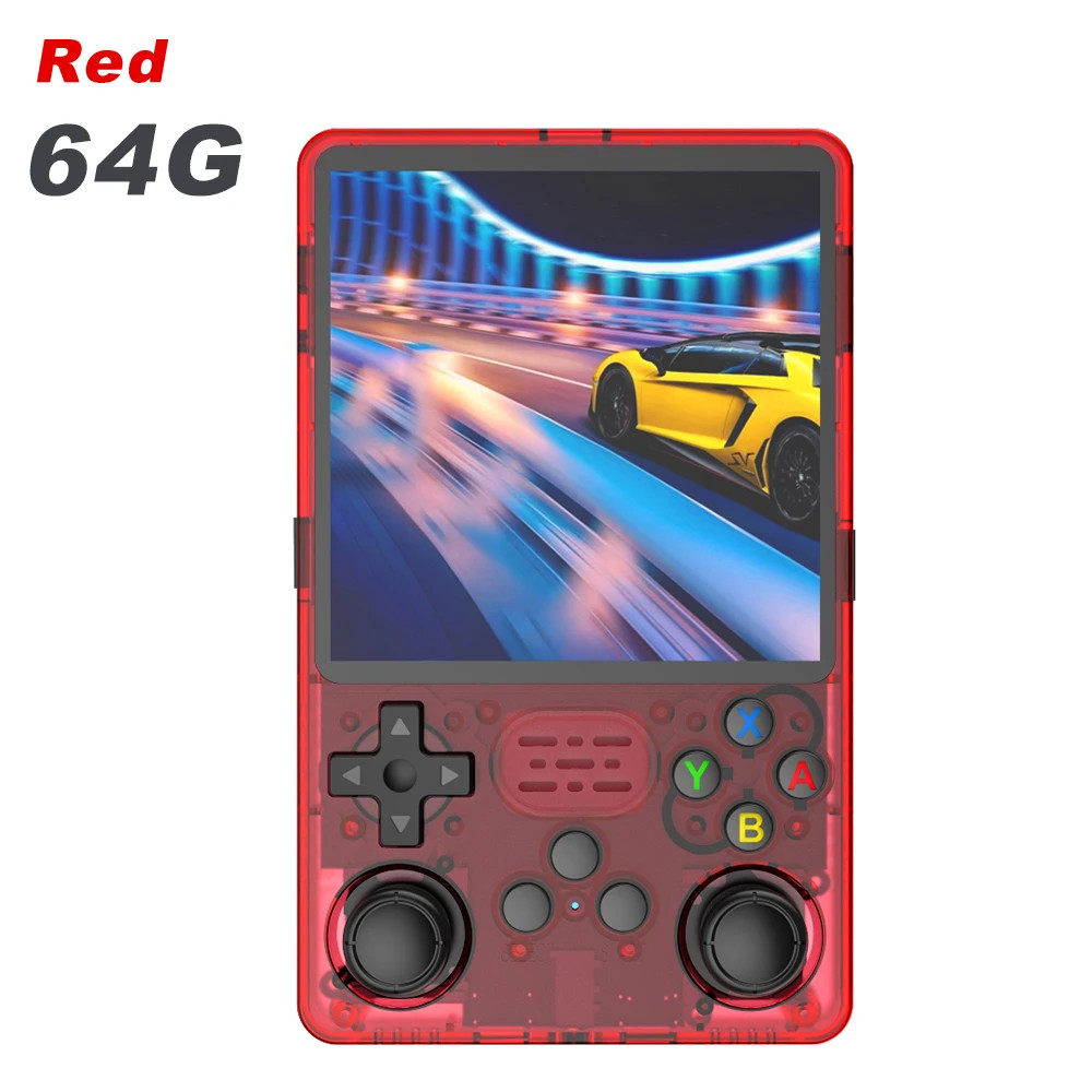 2025 R36SPLUS Handheld Game Console with 4″ IPS Screen and 30 Emulators