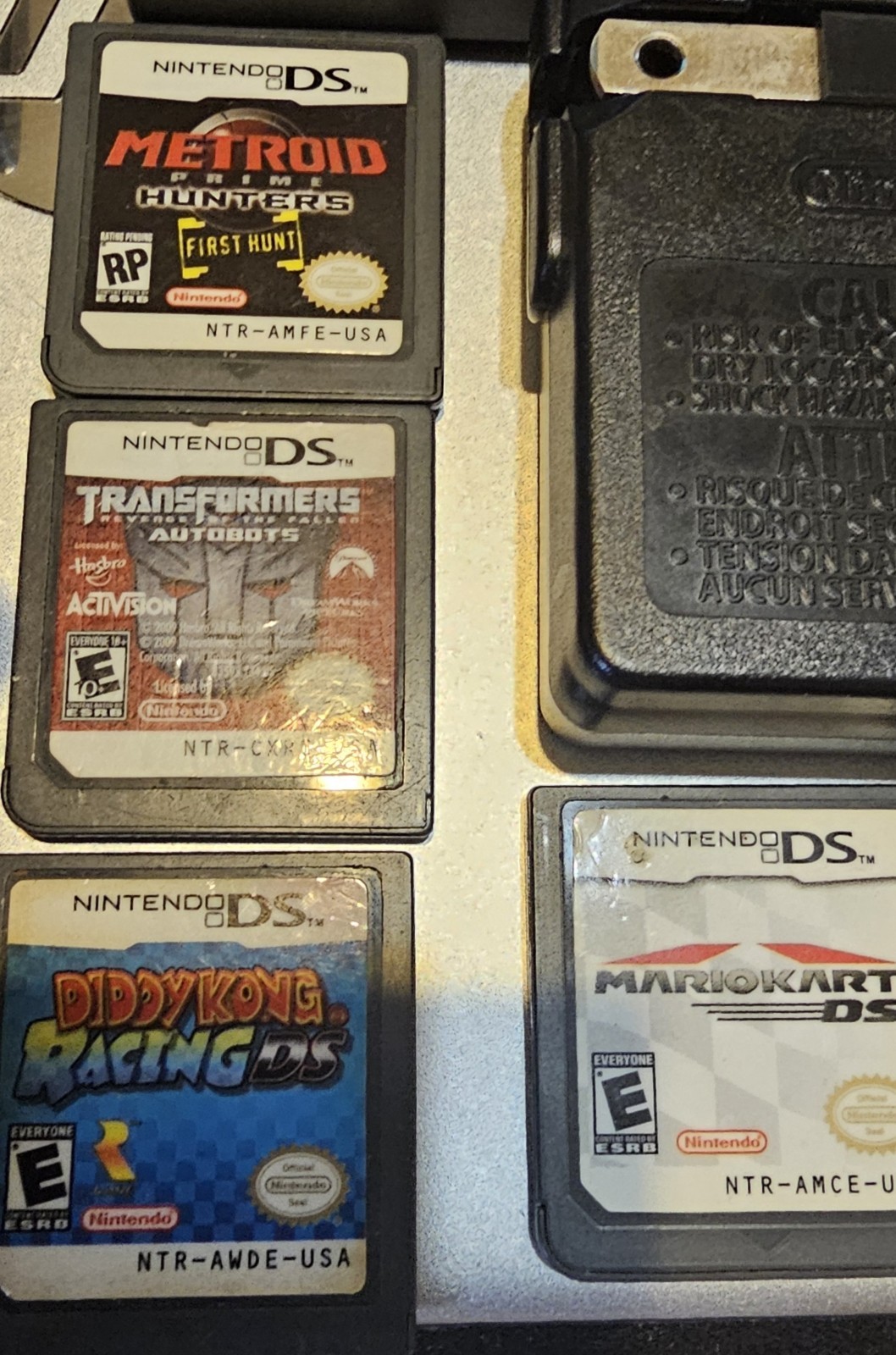 Nintendo DS Electric Blue System And Games Bundle