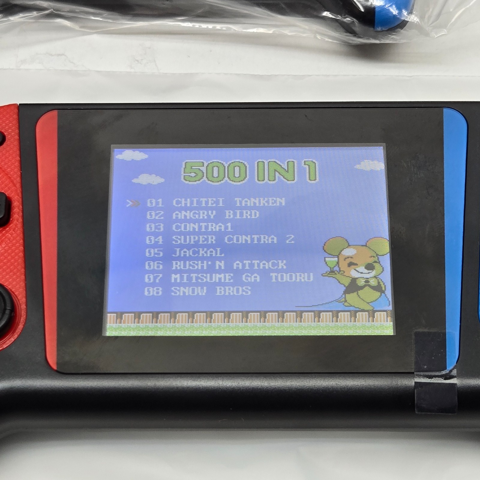Handheld Gaming Console 3.5″ Portable 500-in-1 Classic Retro Games TV Connection