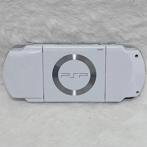 Sony PSP 2000 White Japan Console Tested Works PlayStation Portable Handheld