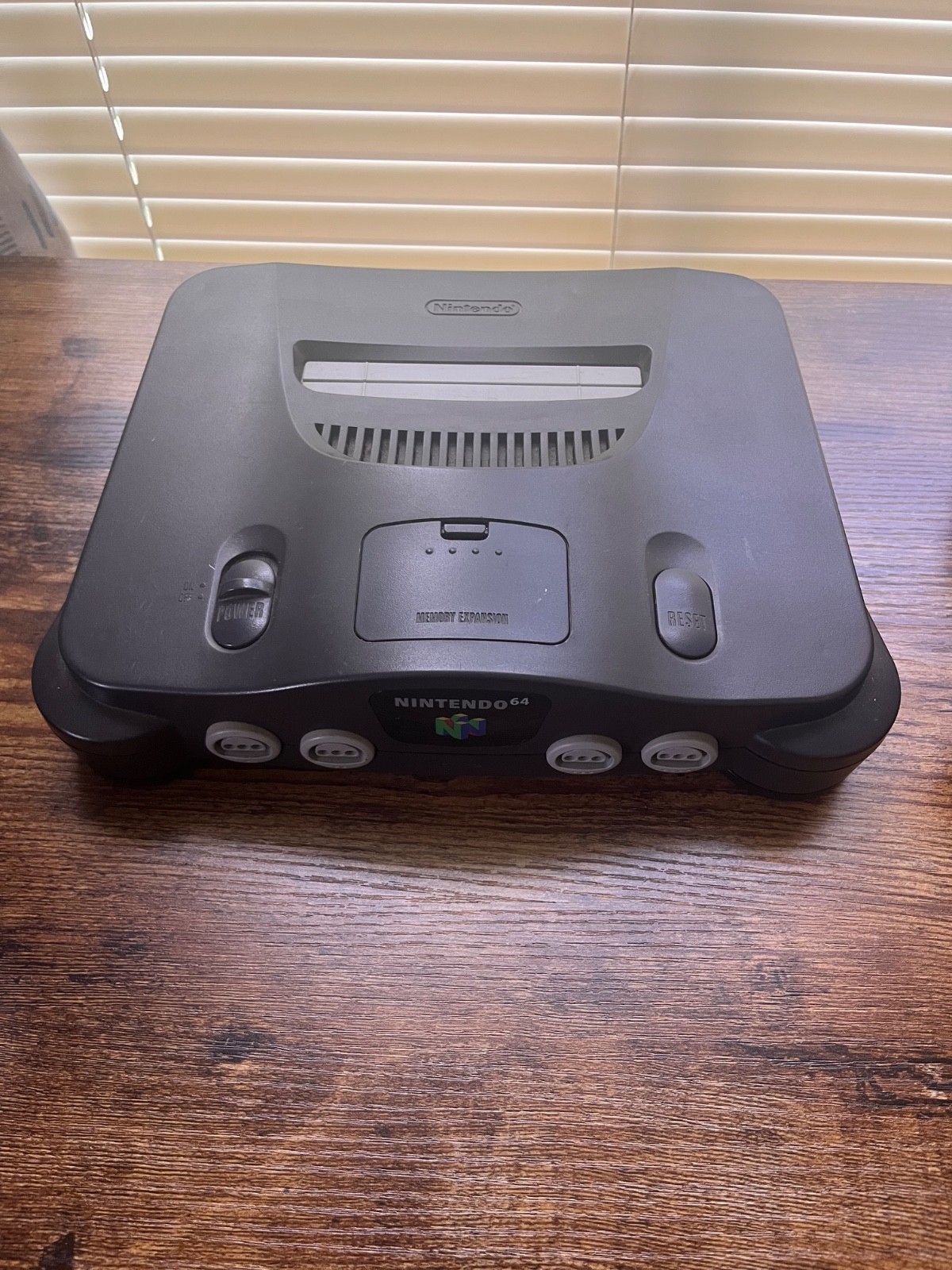 Nintendo 64 System 32MB Home Console – Charcoal Gray-TESTED!!