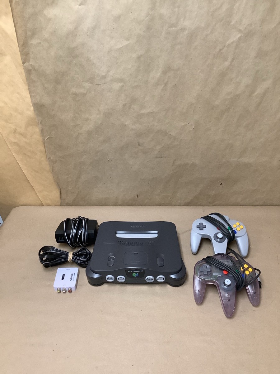 NINTENDO 64 SYSTEM CONSOLE NUS-001 (B42009734)