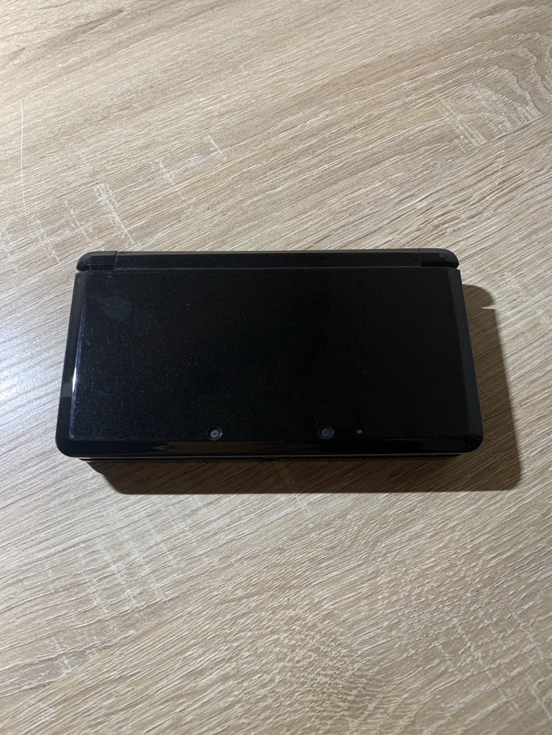 0793 Nintendo 3DS Clear Black Good TESTED