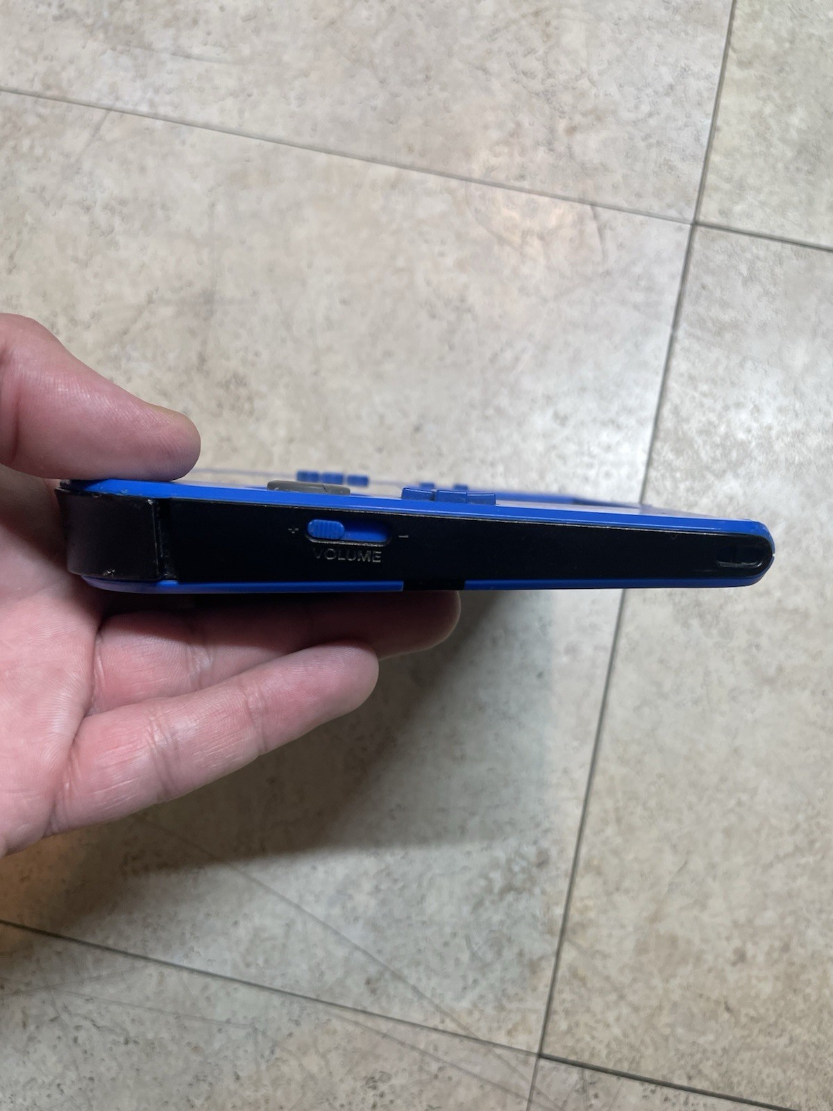 Nintendo 2DS Handheld Game Console WAP-002 Black/Blue w/SD & Mario Kart – Tested