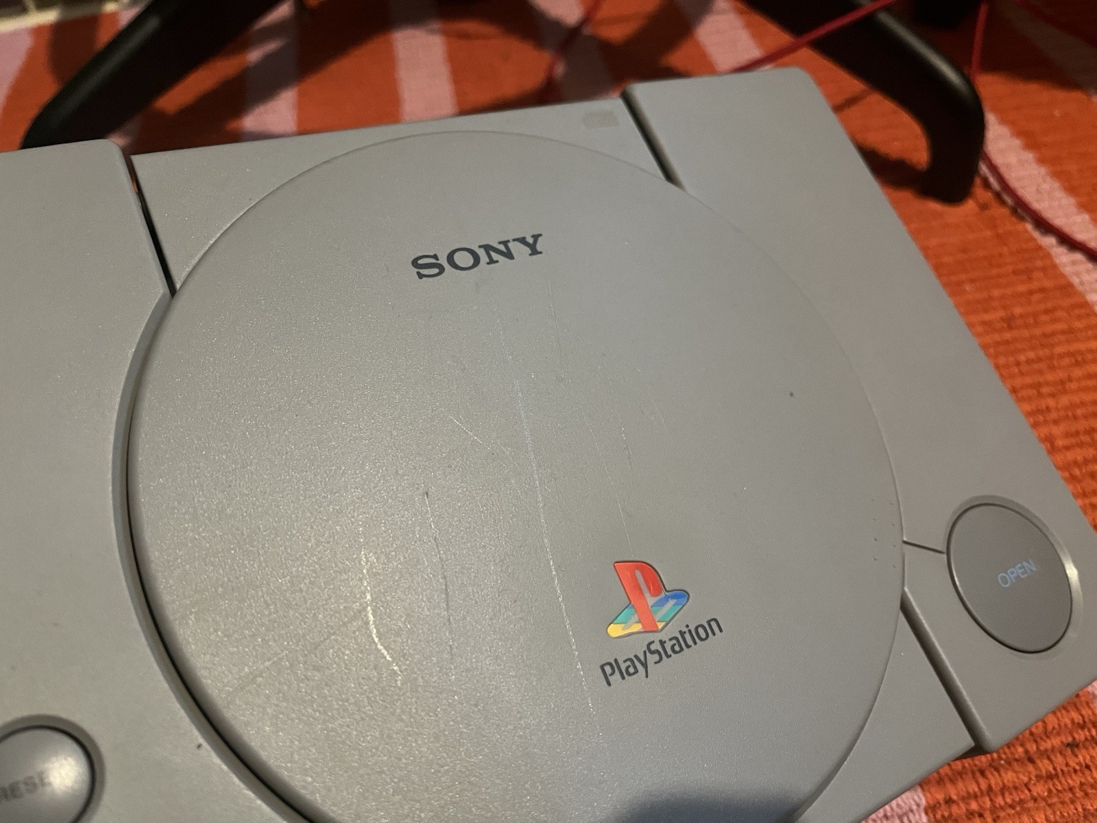PlayStation One Console, Memory Card And Power Cable, Working
