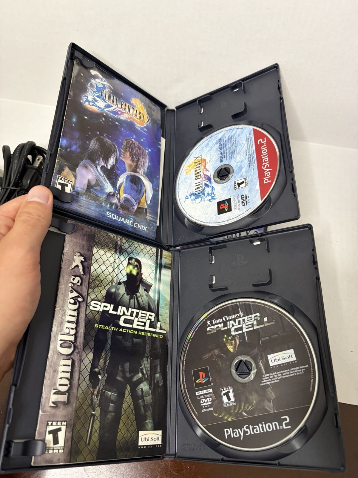 Sony PlayStation 2 PS2 Black Console Gaming System SCPH-50001 CIB w/Games Tested