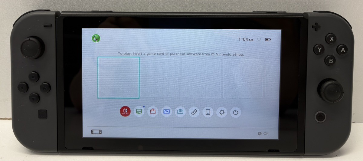 NINTENDO SWITCH HANDHELD – HAC-001(-01) V2 (P07015999)