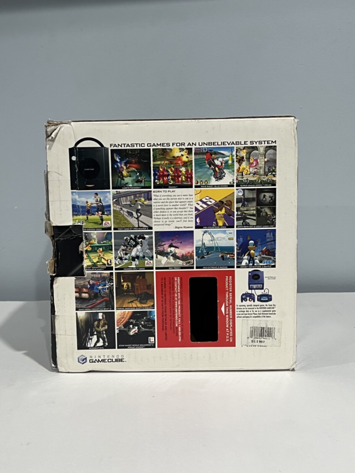 Nintendo DOL-101 GameCube Wii Console Zelda Collectors Edition Bundle Box CIB OE