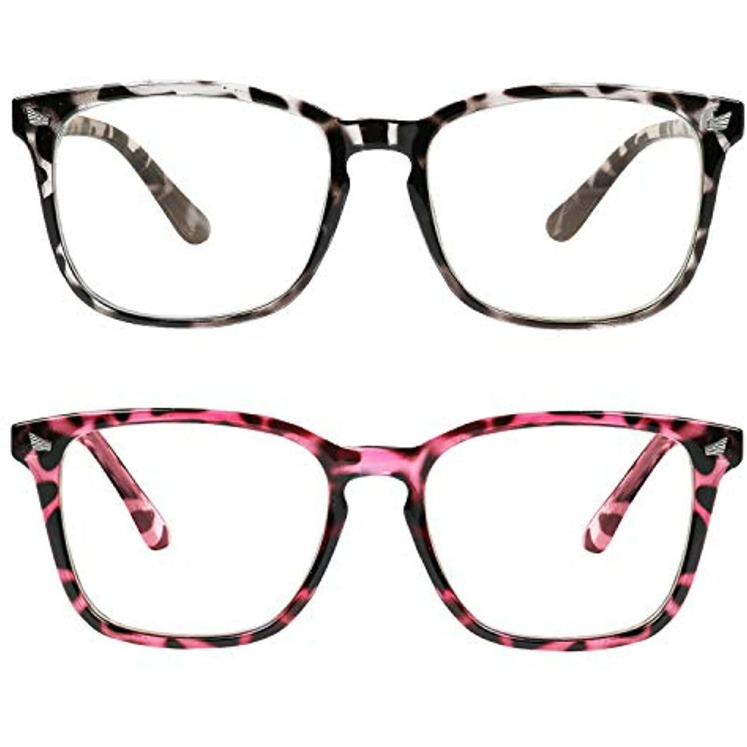 Blue Light Blocking Computer Glasses Anti Glare Reduce Eyestrain Eyeglasses for