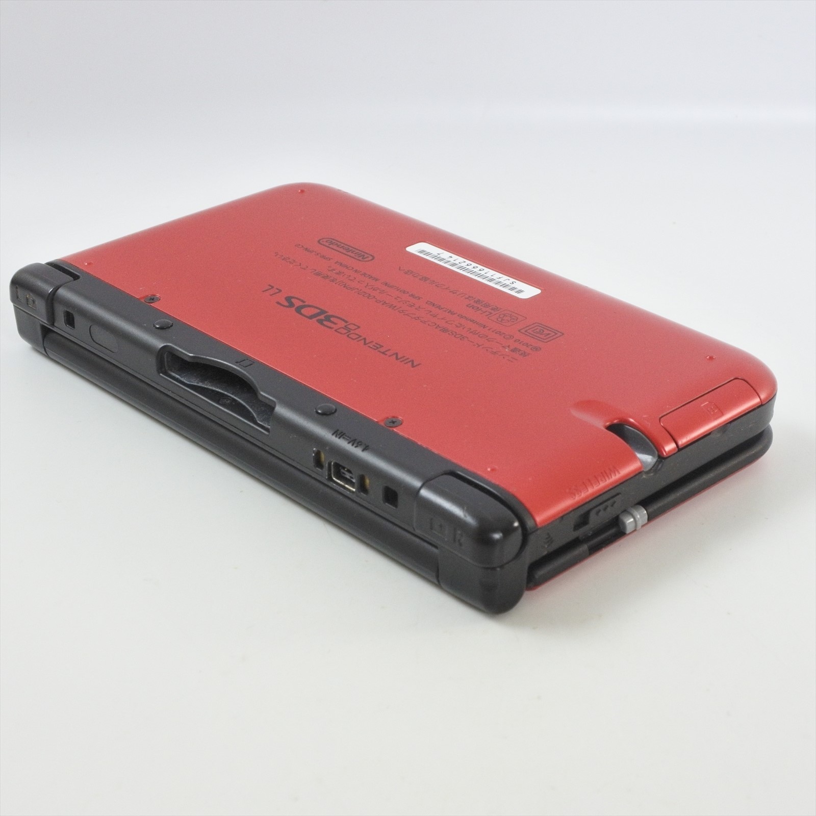 Nintendo 3DS LL RED x BLACK Console SPR-001 NO Touch pen SJF116662147 n3ds